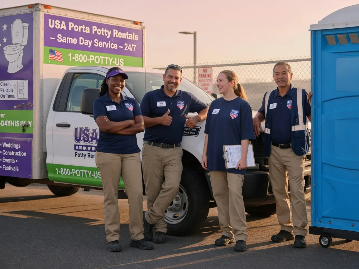 Porta Potty Rental company in Estherwood, LA